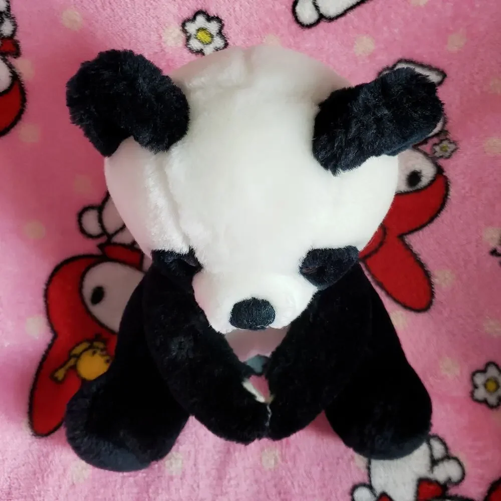 Vintage 1978 R. Dakin & Co Plush Mama Panda Bear Hug Toy